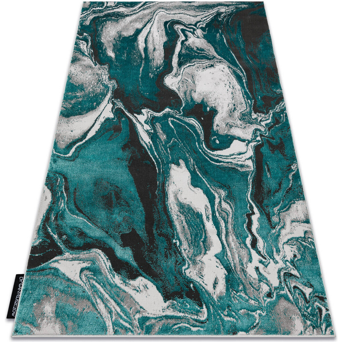 Rugsx  Moderní koberec DE LUXE 622 Abstrakce - 120x170 cm  Zelená