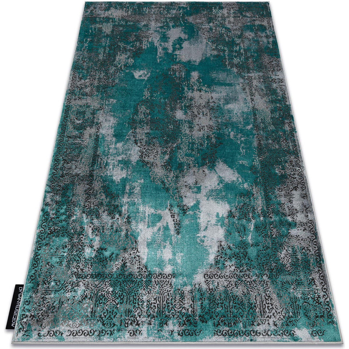 Rugsx  Moderní koberec DE LUXE 6754 Abstrakce - 120x170 cm  Zelená