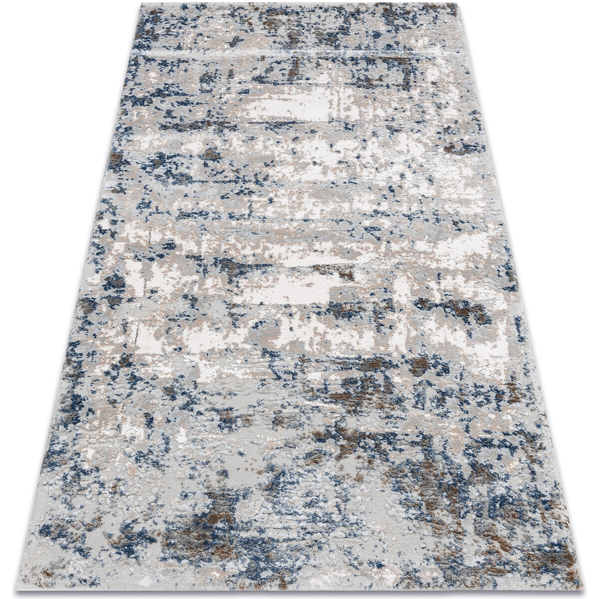 Rugsx  Koberec AKRYL VALS 8121 Abstrakce šedá / 70x140 cm  Šedá