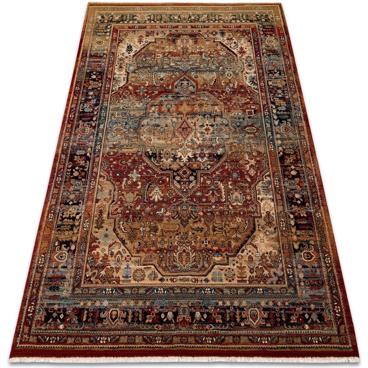 Rugsx  Koberec Wool KESHAN Ornament oriental 7518/53528 b 160x230 cm  Béžová
