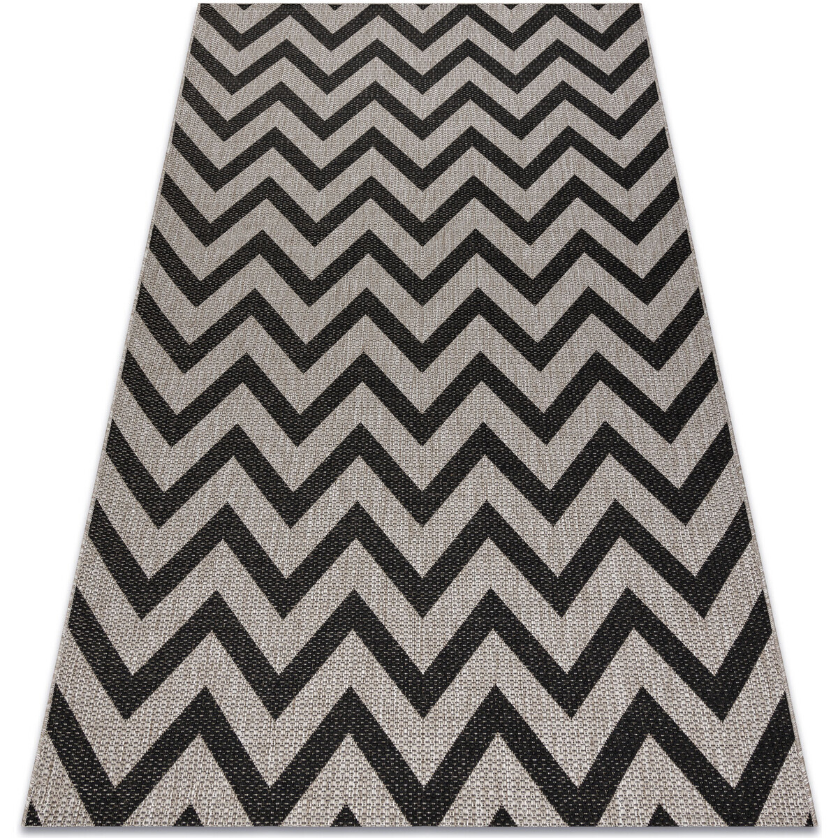 Rugsx  KOBEREC SIZAL FLOORLUX 20340 stříbrný / Černá 80x150 cm  Šedá