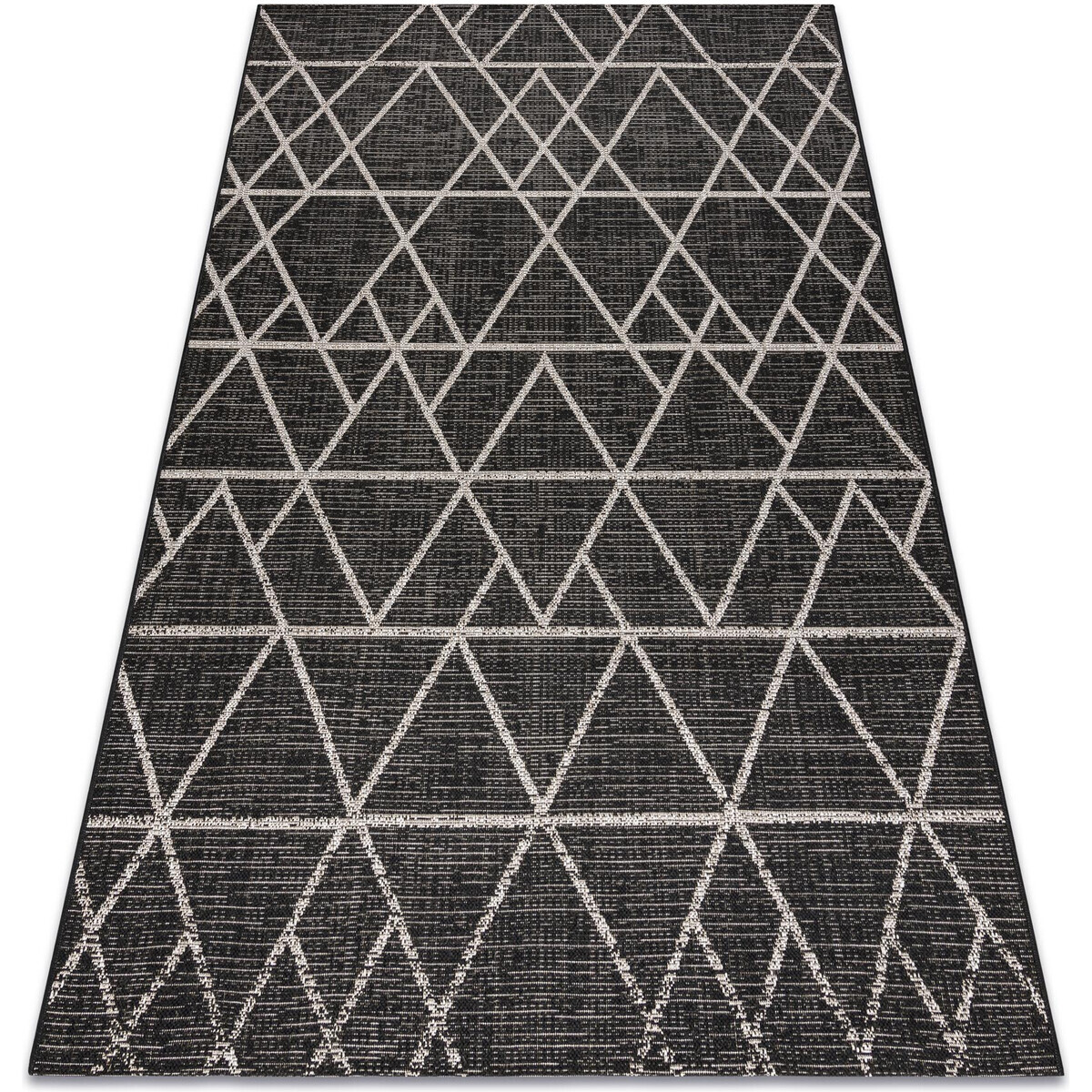Rugsx  KOBEREC SIZAL FLOORLUX 20508 Černá / stříbrný 80x150 cm  Černá