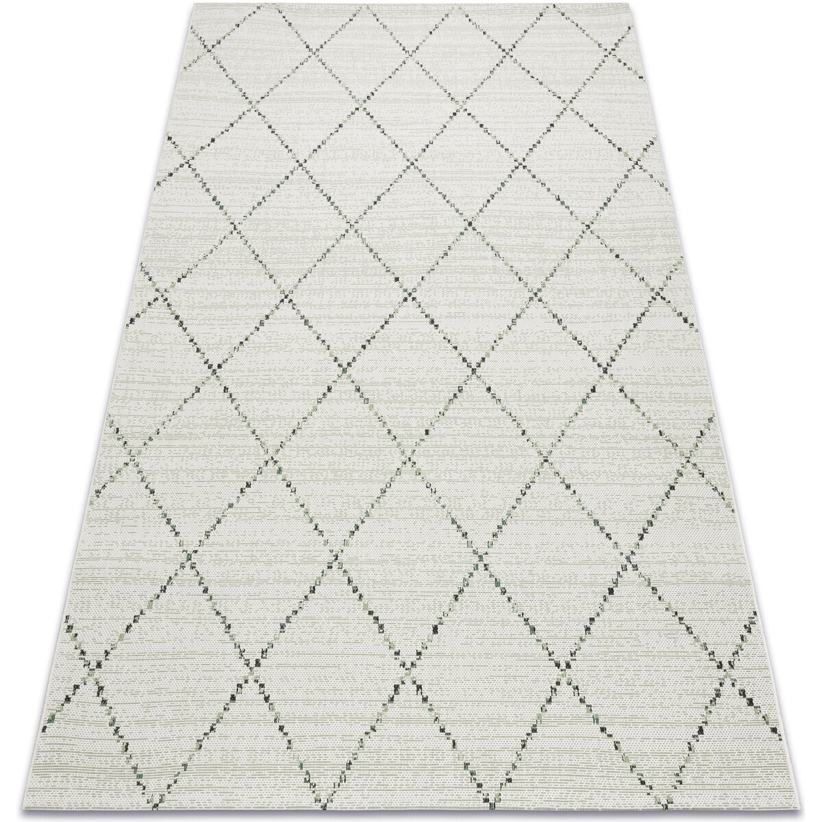 Rugsx  Koberec COLOR 19436/062 SISAL Diamant Čtverce bé 80x150 cm  Béžová