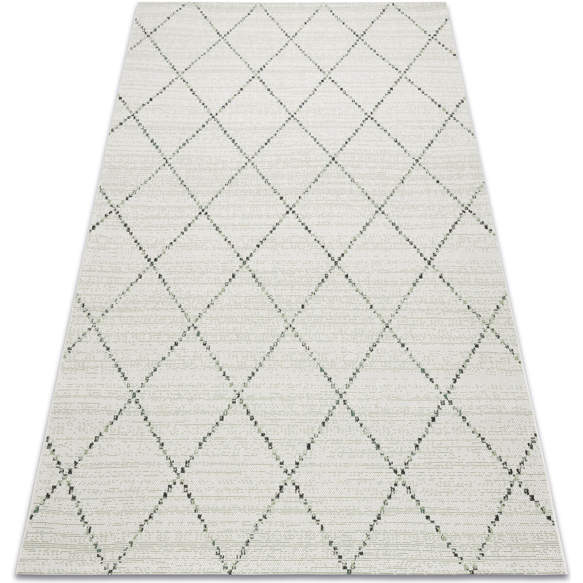 Rugsx  Koberec COLOR 19436/062 SISAL Diamant Čtverce bé 120x170 cm  Béžová