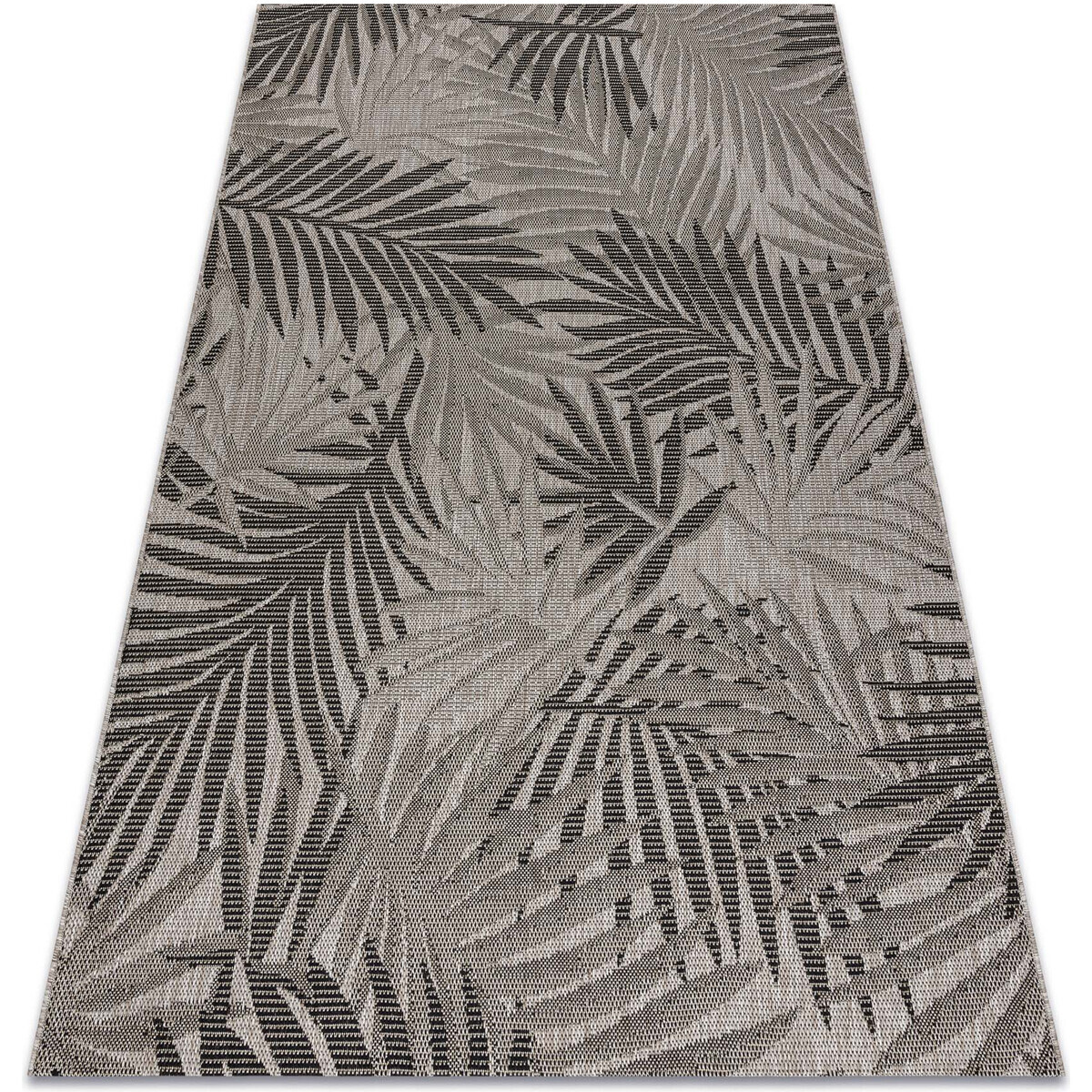 Rugsx  KOBEREC SIZAL FLOORLUX 20504 LISTY stříbro / 60x110 cm  Šedá