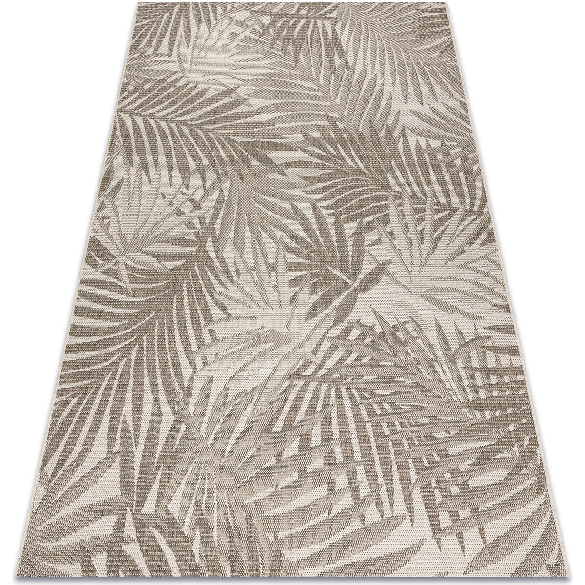Rugsx  KOBEREC SIZAL FLOORLUX 20504 LISTY šampaňské / 140x200 cm  Béžová