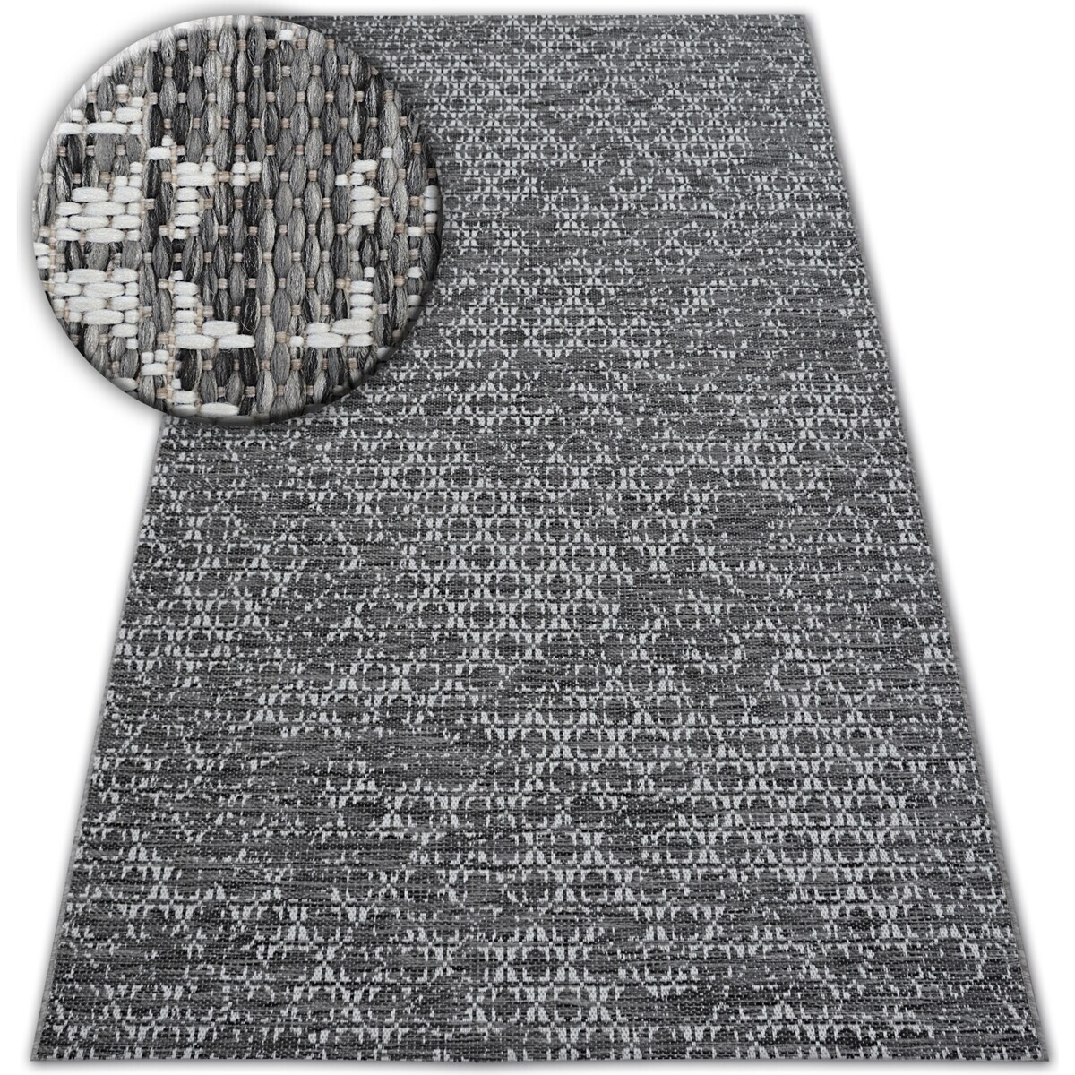 Rugsx  Koberec SISAL LOFT 21145 BOHO slonová kost/stří 160x230 cm  Béžová