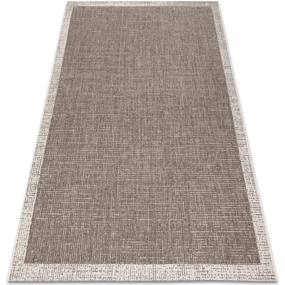 Rugsx  KOBEREC SIZAL FLOORLUX 20401 vzor rámu taupe 240x330 cm  Hnědá