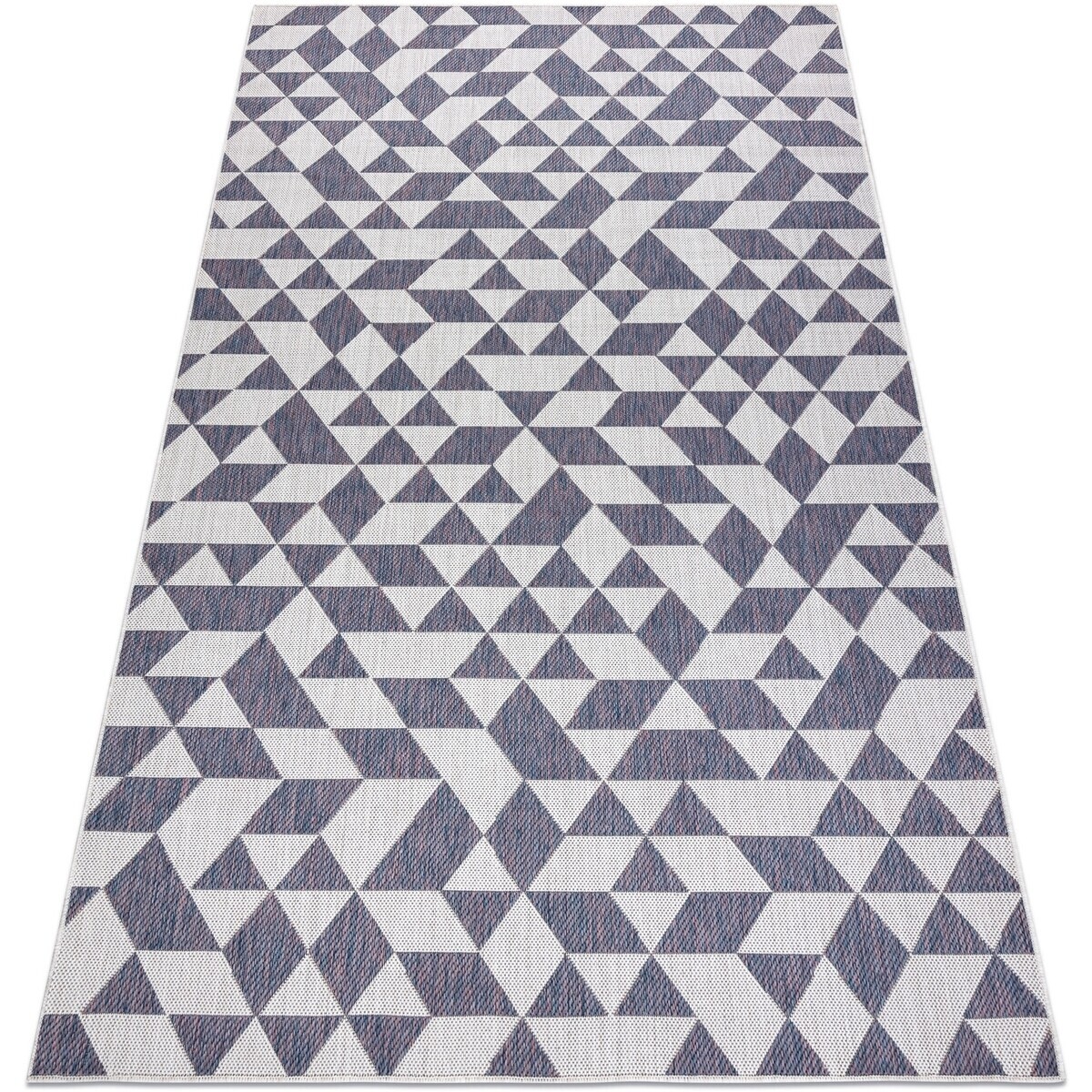 Rugsx  Koberec SISAL SION Geometrický, Trojúhelníky 22 120x170 cm  Béžová