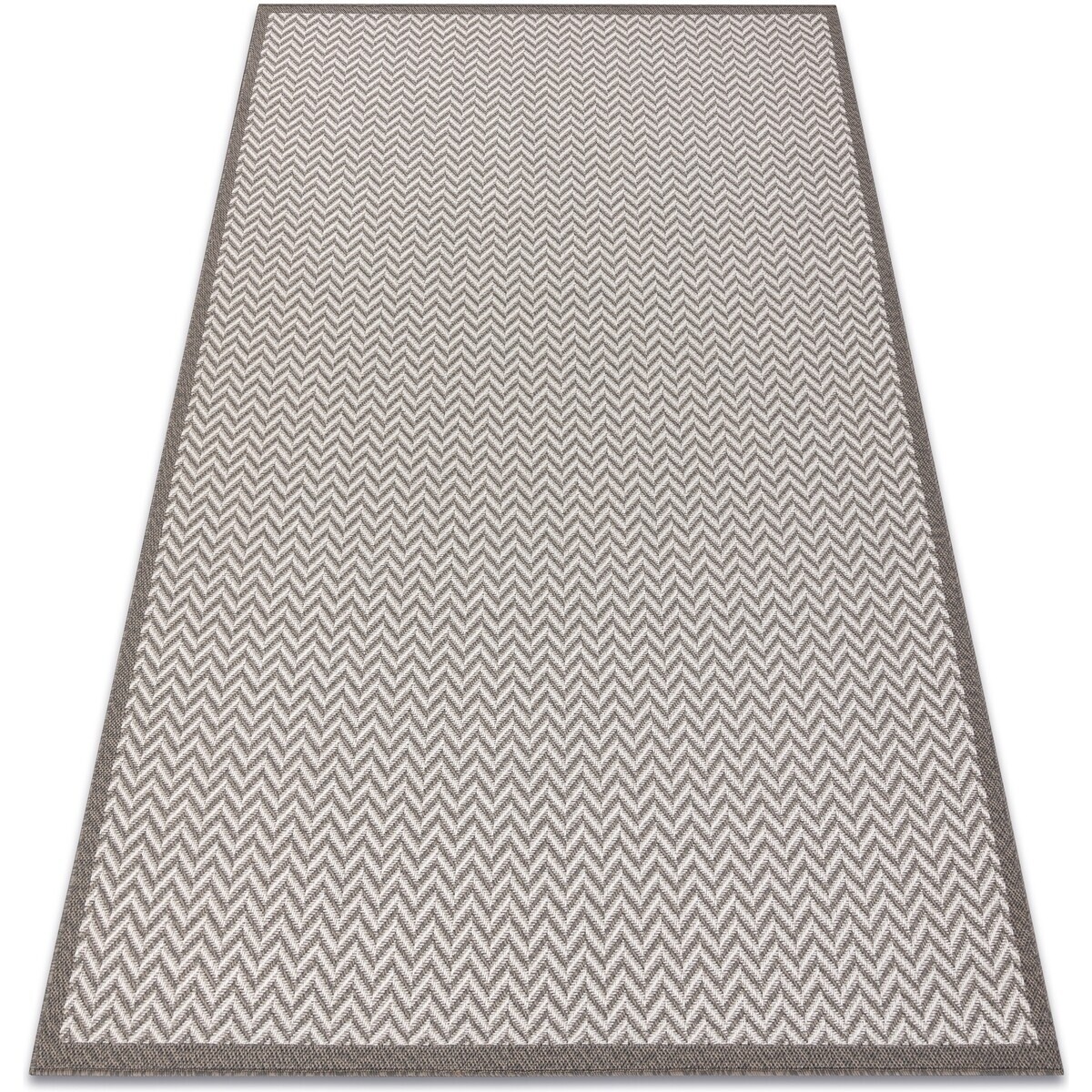 Rugsx  Koberec BORDERO 2901 ploché tkaní krémový / 140x190 cm  Béžová