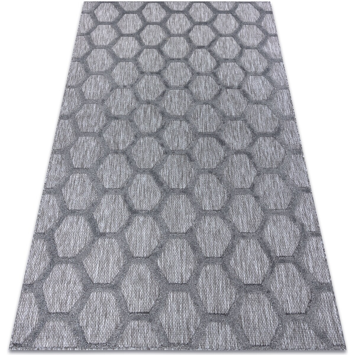 Rugsx  Koberec SANTO SISAL 58391 plástev medu antracit 180x270 cm  Černá