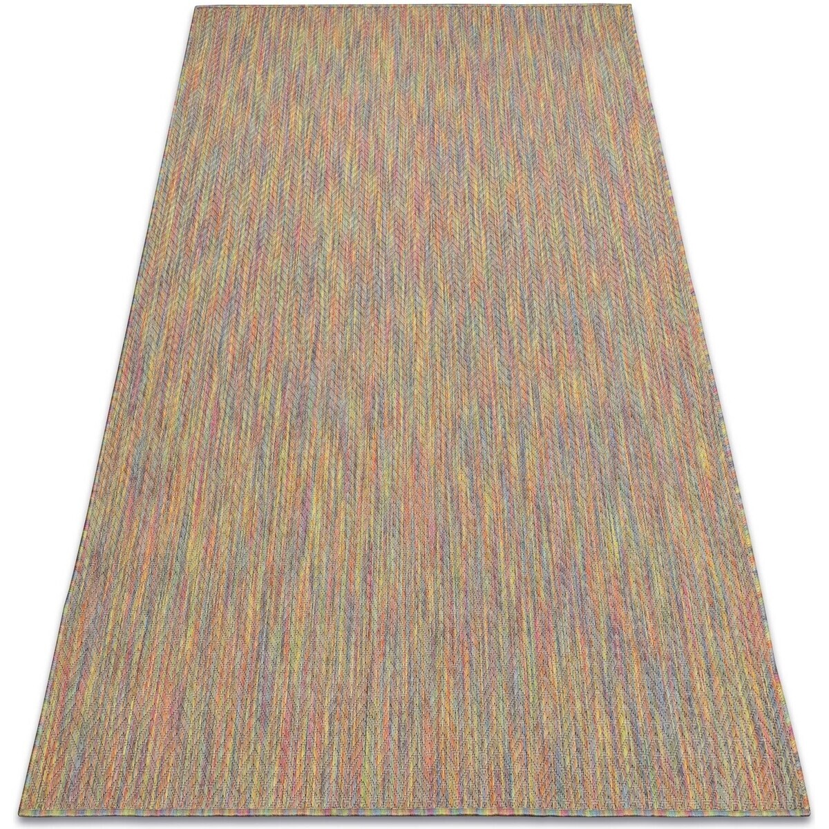 Rugsx  Moderní FISY koberec SISAL 20776 Cikcak, melanž, 80x150 cm  Zelená