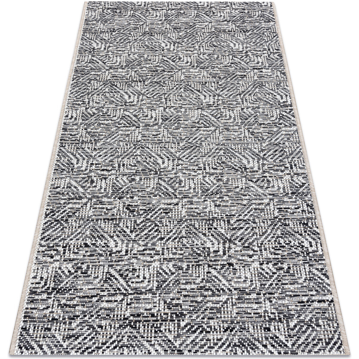 Rugsx  Koberec COLOR 47373960 SISAL labyrint šedá / 160x230 cm  Šedá