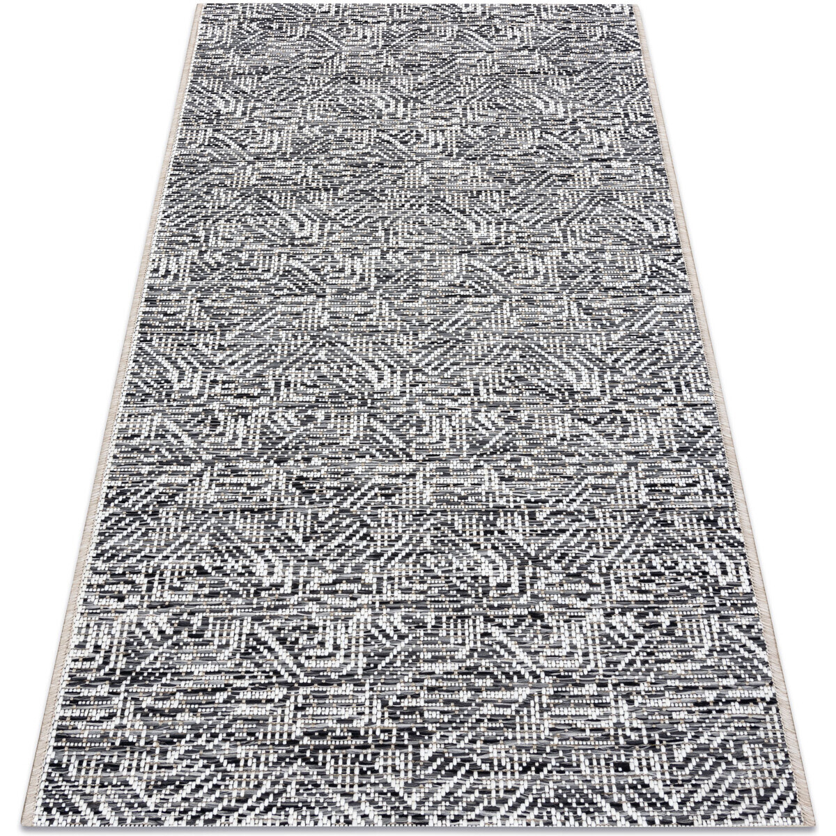 Rugsx  Koberec COLOR 47373960 SISAL labyrint šedá / 120x170 cm  Šedá