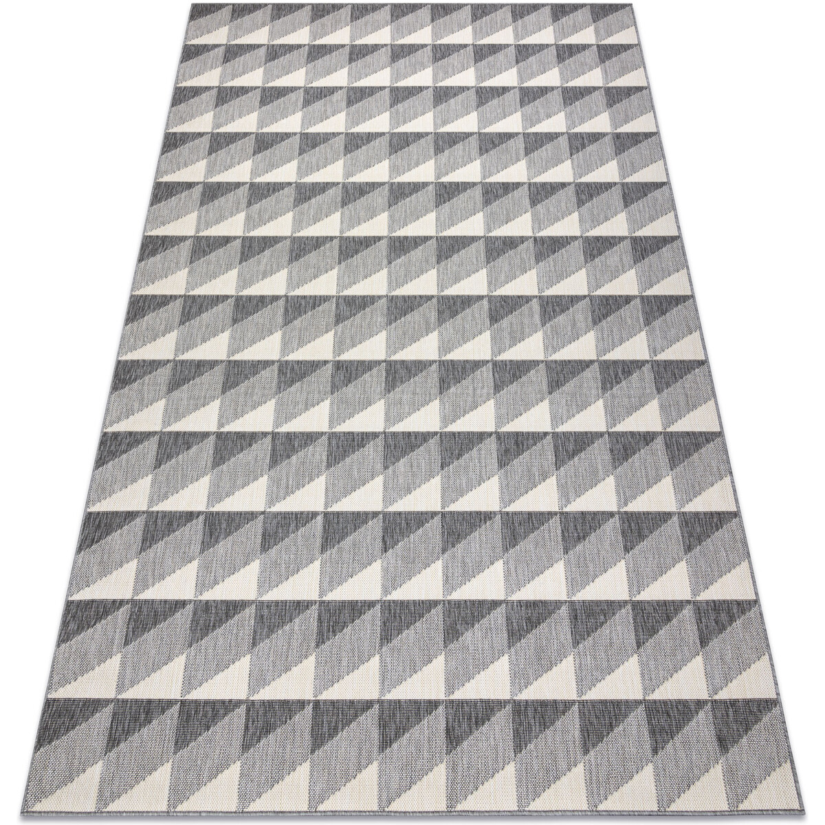 Rugsx  Koberec SPRING 20406332 Hexagon sisalový, smyčko 80x150 cm  Šedá
