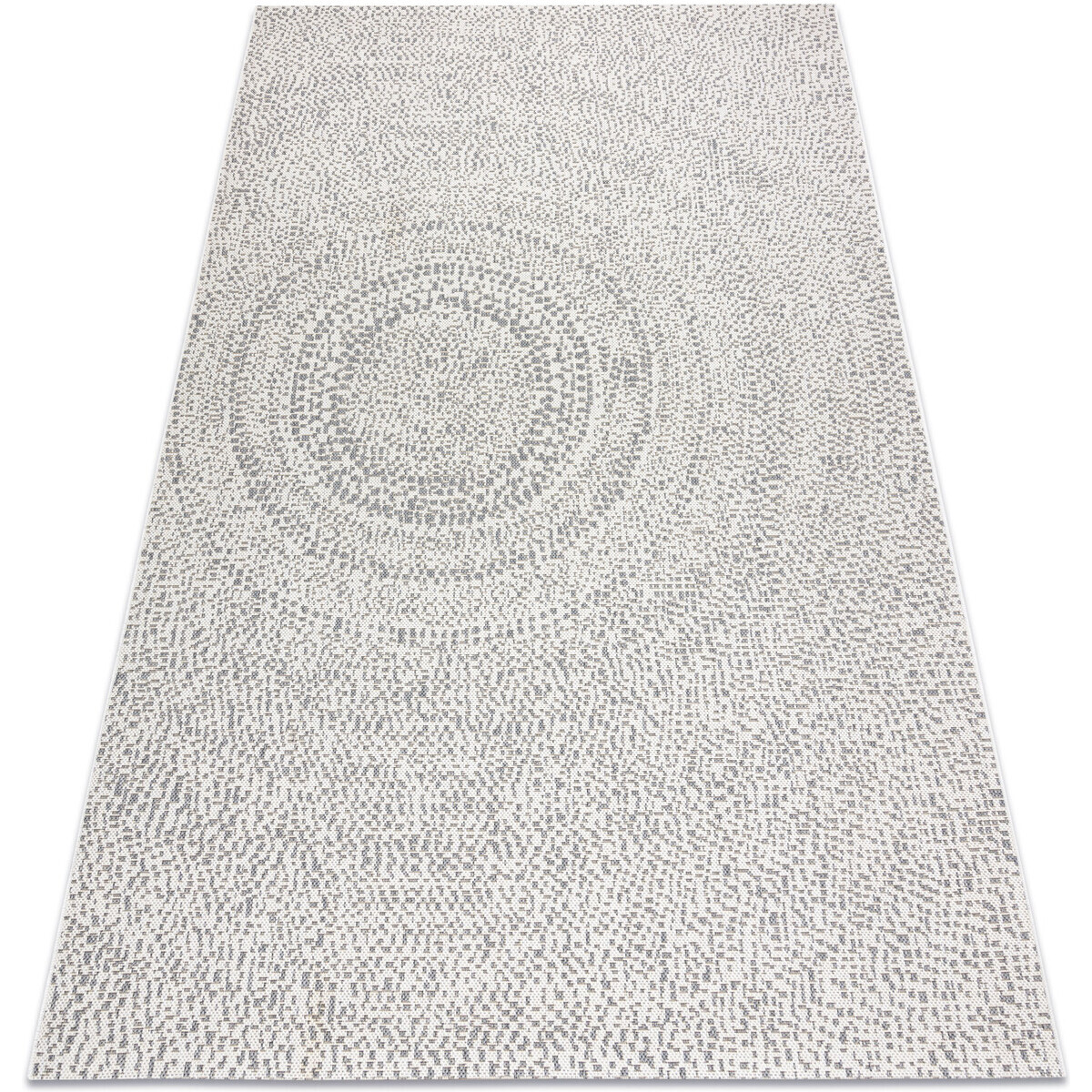 Rugsx  Koberec FLAT SISAL 48832367 Kruhy, tečky krém 120x170 cm  Béžová