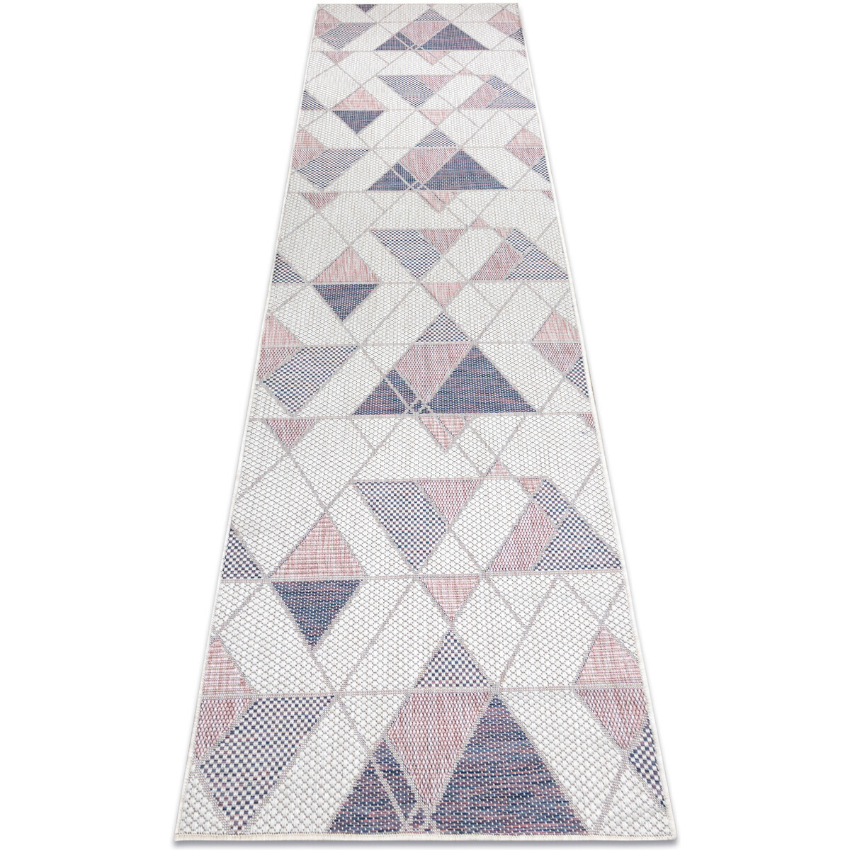 Rugsx  Koberec SISAL SION Geometrický, Trojúhelníky 30 70x200 cm  Béžová