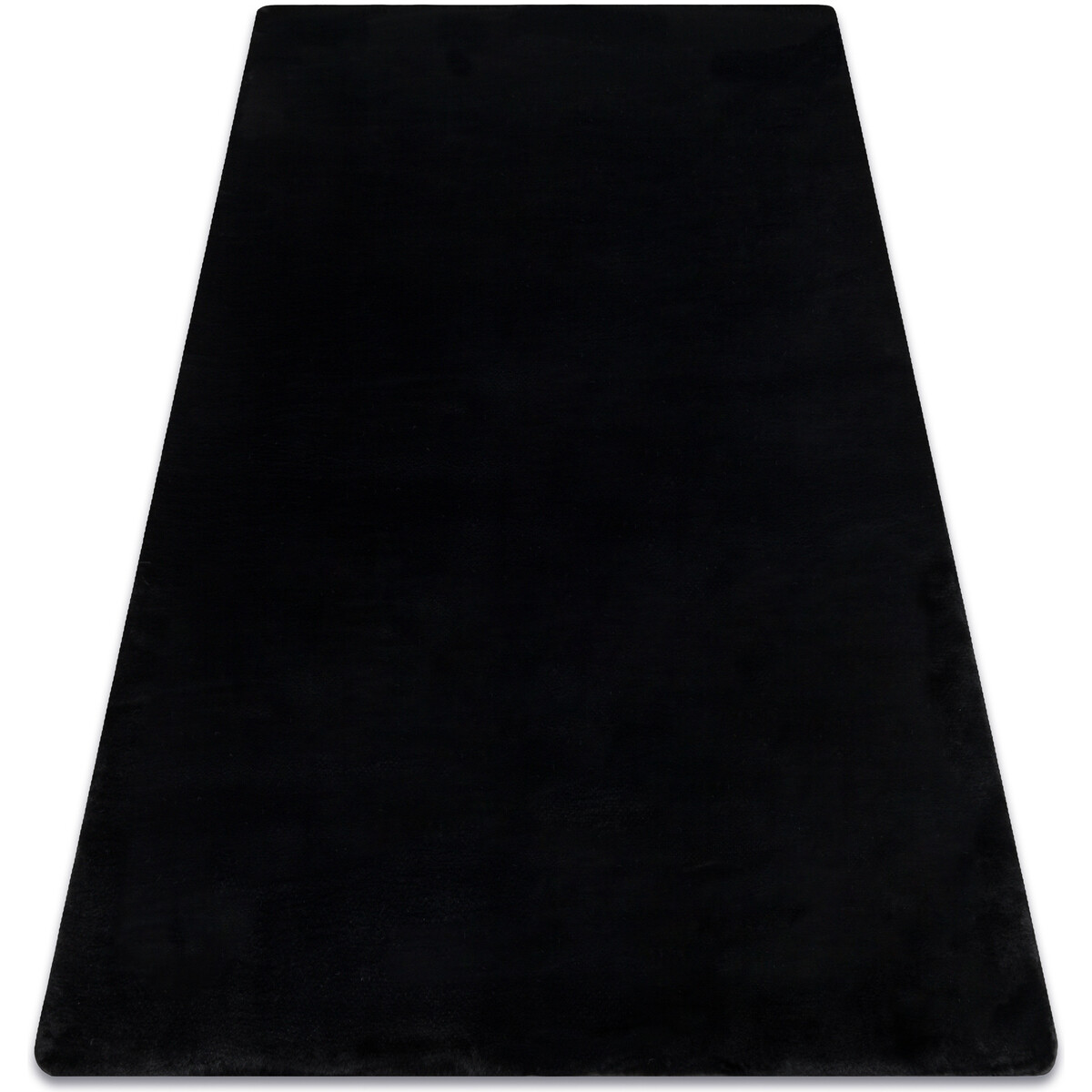 Rugsx  Koberec pratelný POSH Shaggy, plyšový, tlustý, 120x160 cm  Černá