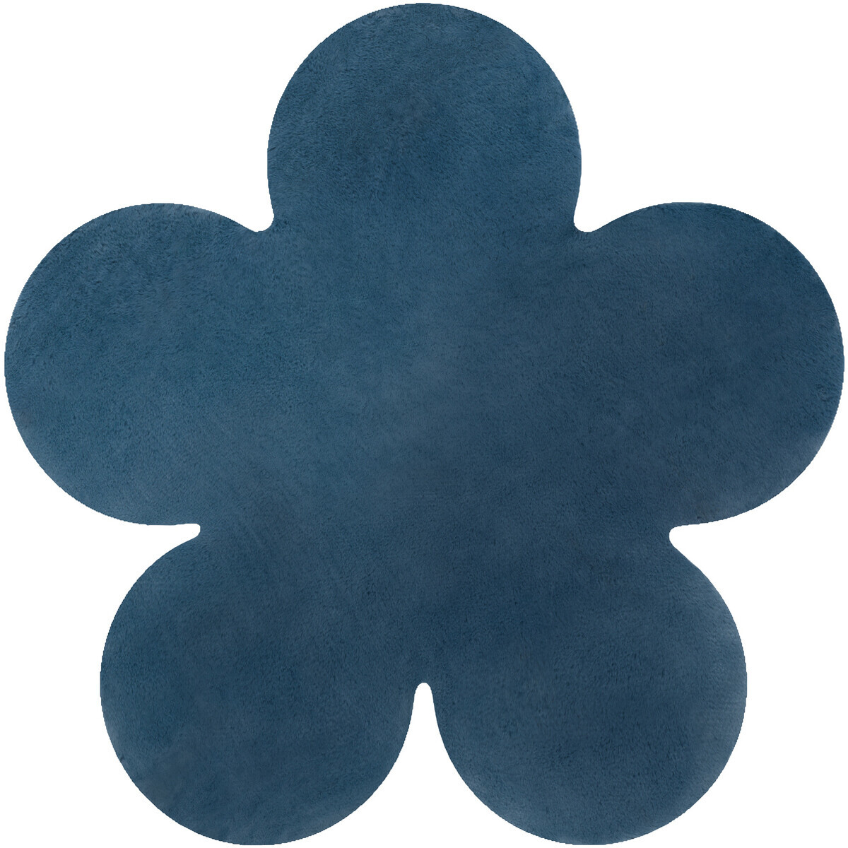 Rugsx  Koberec pratelný SHAPE 3106 Květ Shaggy - 80x80 cm  Modrá