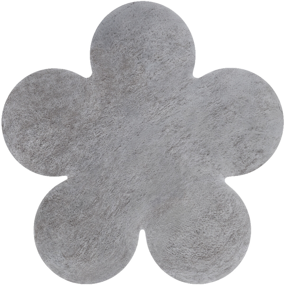 Rugsx  Koberec pratelný SHAPE 3106 Květ Shaggy - 80x80 cm  Šedá
