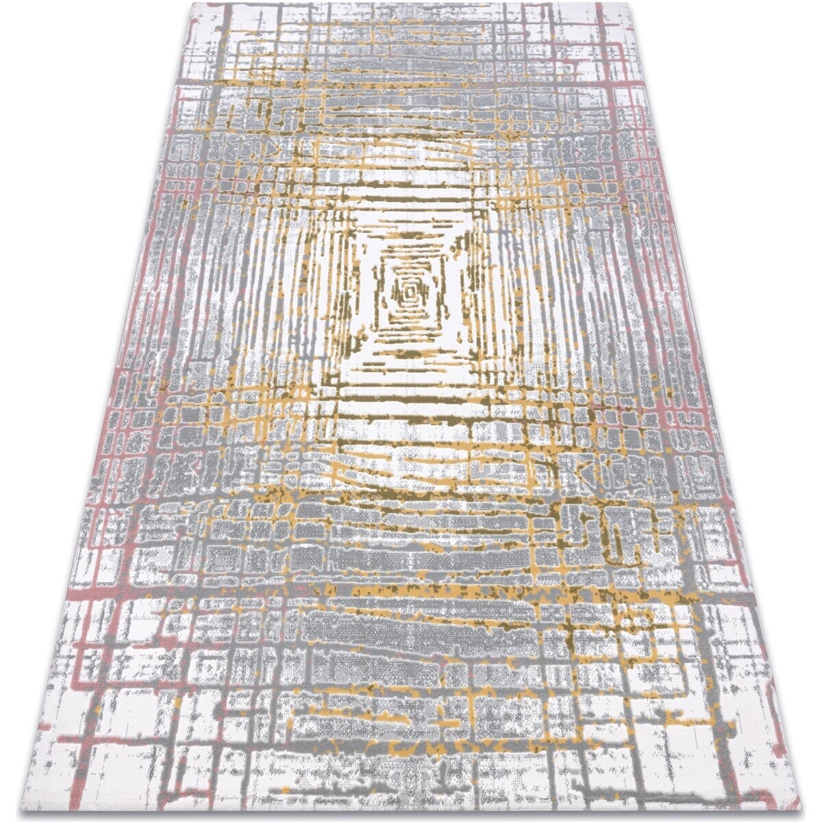 Rugsx  Koberec AKRYL USKUP Abstrakce 353 slonová kost 160x230 cm  Béžová