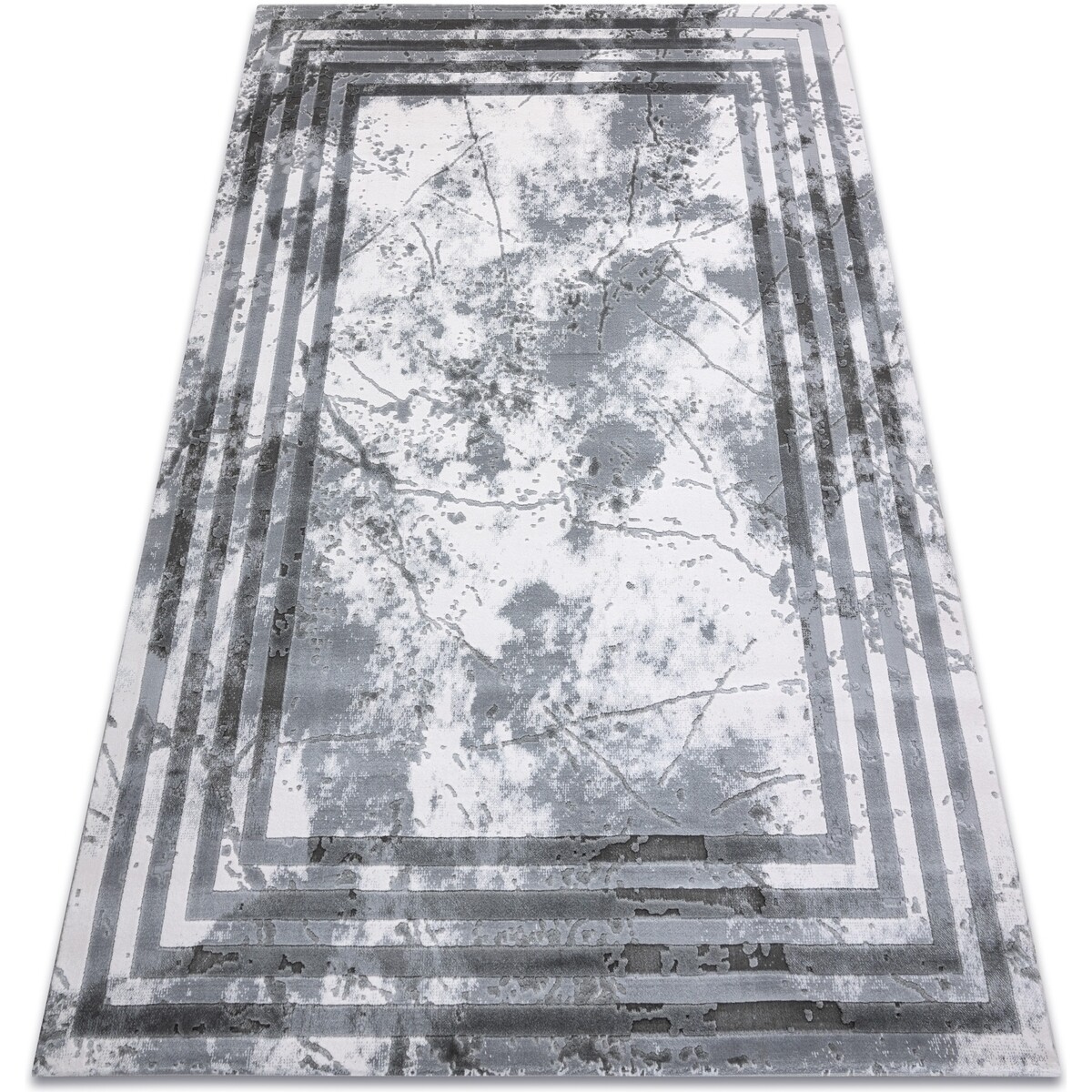 Rugsx  Koberec AKRYL VALS 01553A C53 74 vzor 240x340 cm  Šedá