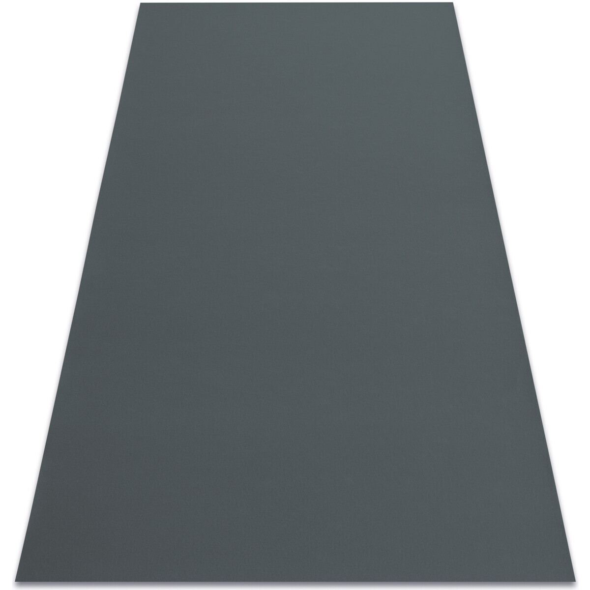Rugsx  Pogumovaný koberec RUMBA 1720 jedna barva grafit 70x200 cm  Šedá