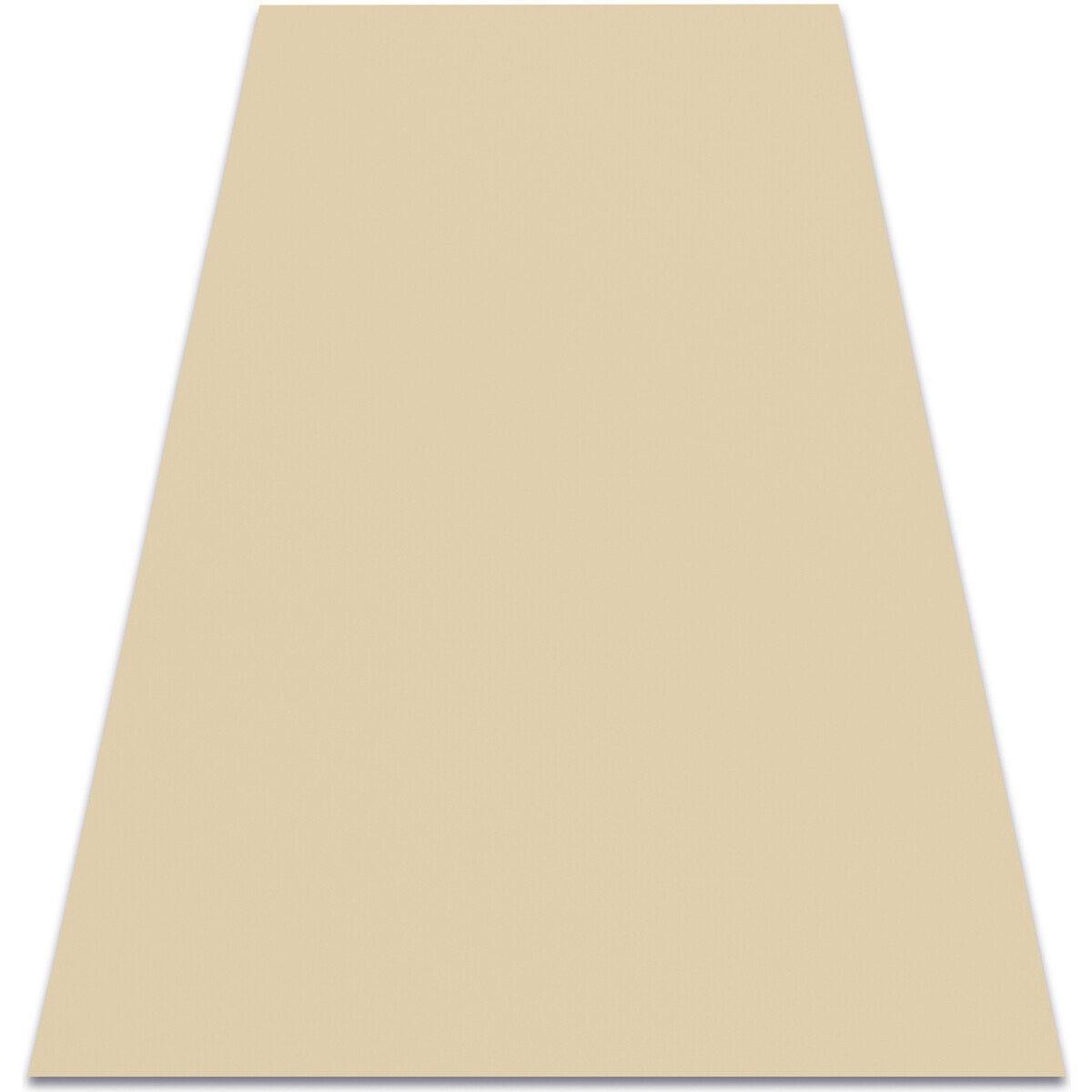 Rugsx  Pogumovaný koberec RUMBA 1963 jedna barva krém 200x400 cm  Béžová