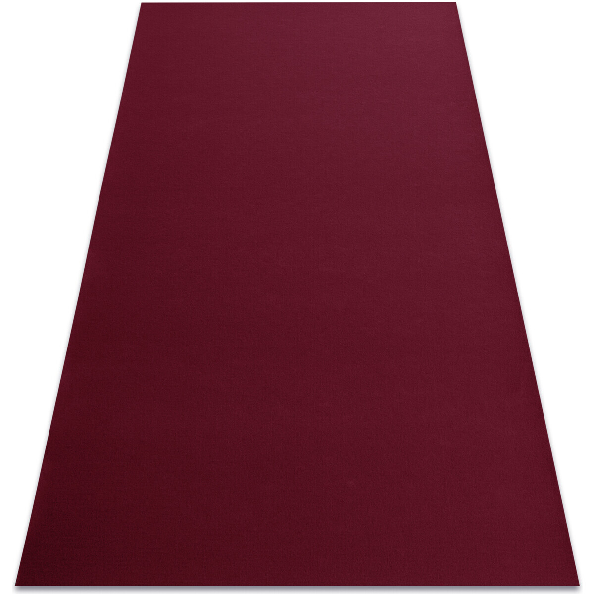 Rugsx  Pogumovaný koberec RUMBA 1375 jedna třešňová  100x200 cm  Bordó