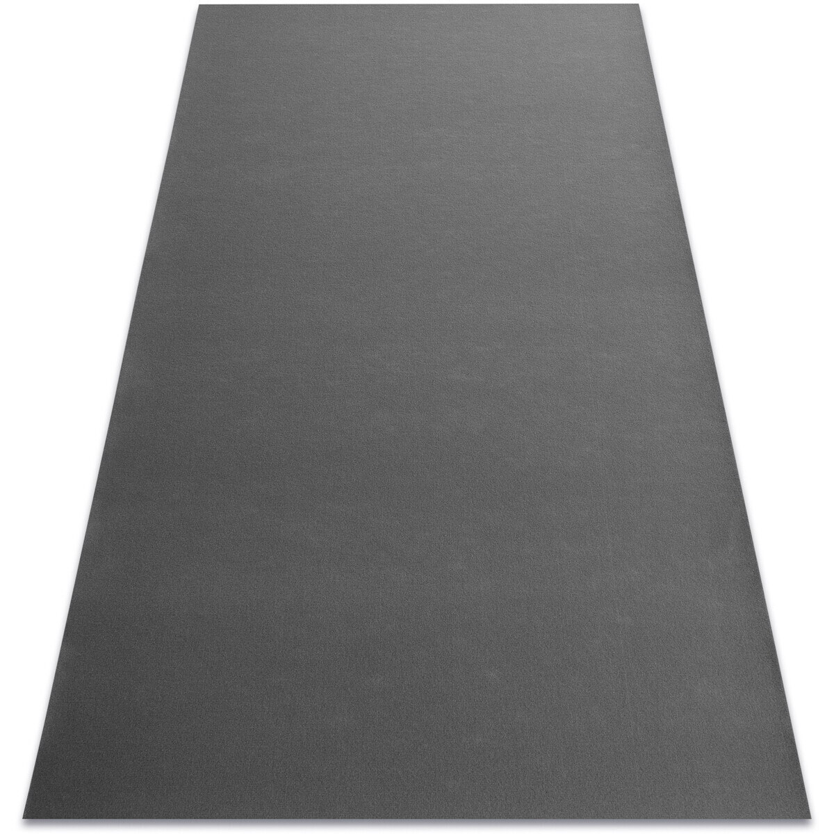 Rugsx  Pogumovaný koberec RUMBA 1897 jedna barva tmavoš 200x500 cm  Šedá