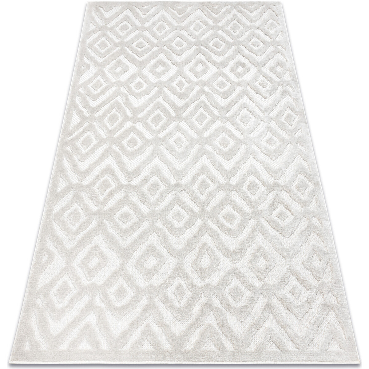 Rugsx  Koberec SANTO SISAL 58381 diamanty, cikcak béžov 160x220 cm  Béžová