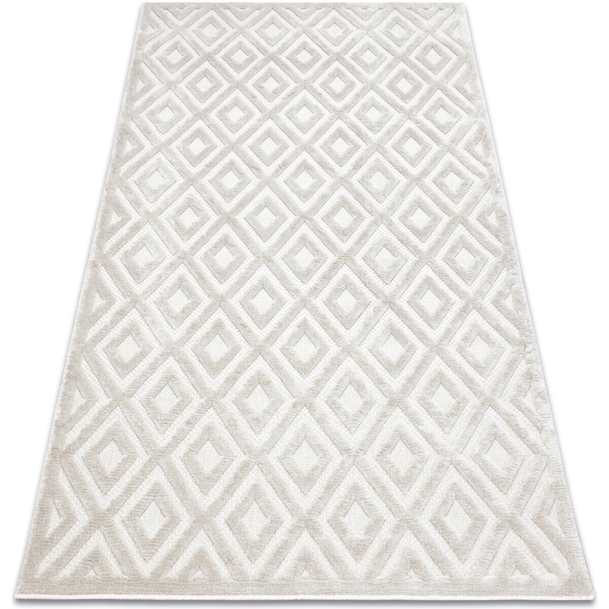 Rugsx  Koberec SANTO SISAL 58365A diamanty béžový 80x150 cm  Béžová