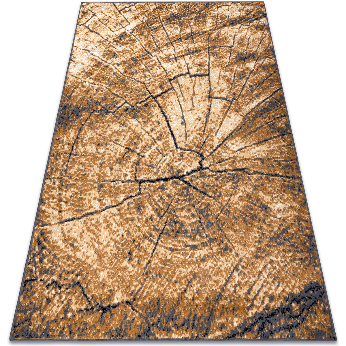Rugsx  Koberec BCF Morad PIEŃ Pařez stromu - 240x340 cm  Zlatá