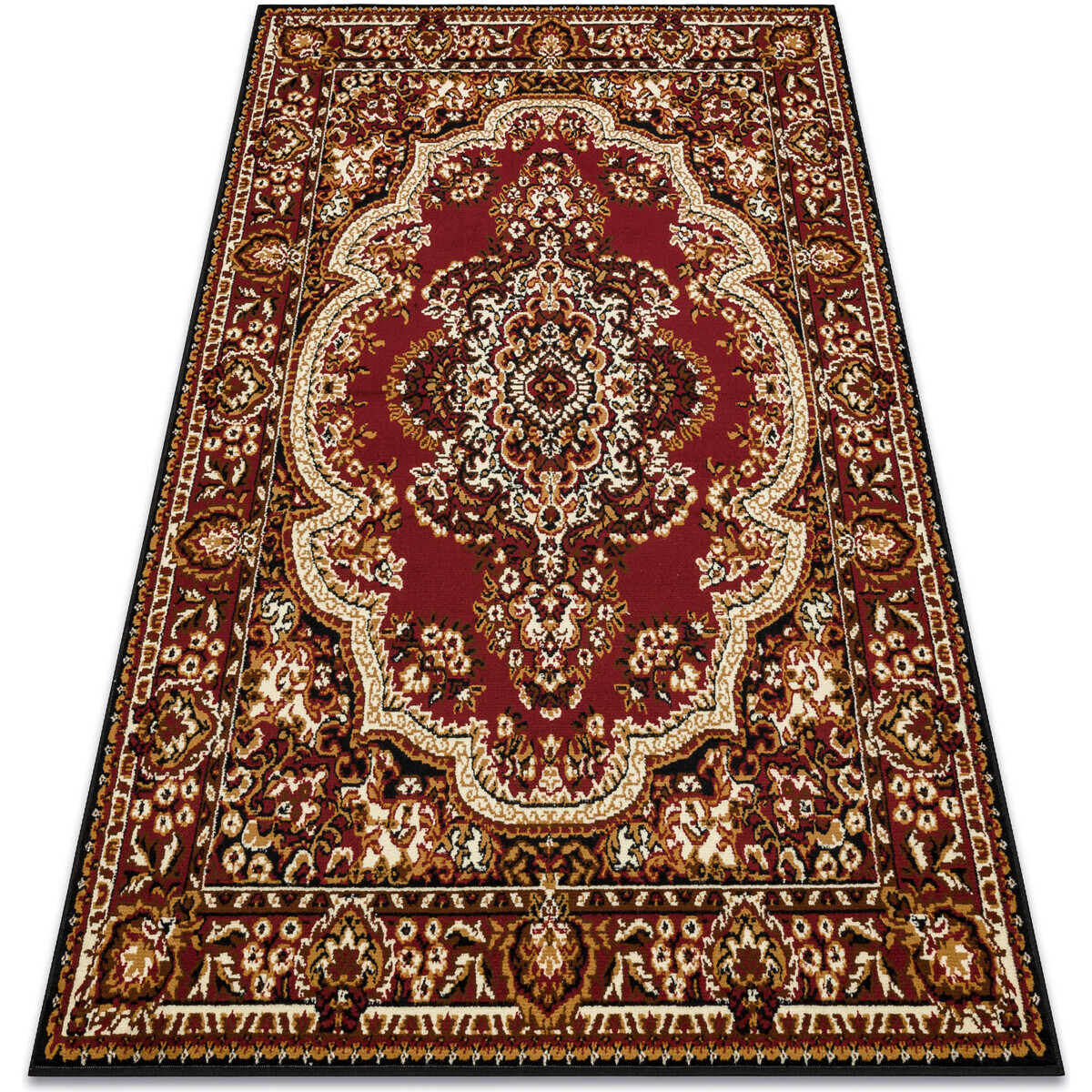 Rugsx  Koberec BCF Morad WIOSNA Klasická ozdoba - 140x200 cm  Bordó