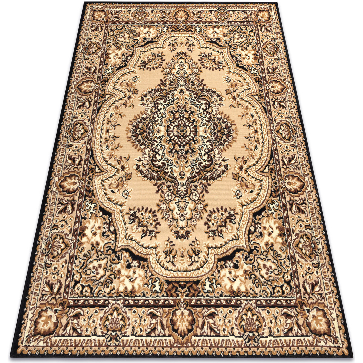 Rugsx  Koberec BCF Morad WIOSNA Klasická ozdoba - 120x170 cm  Béžová