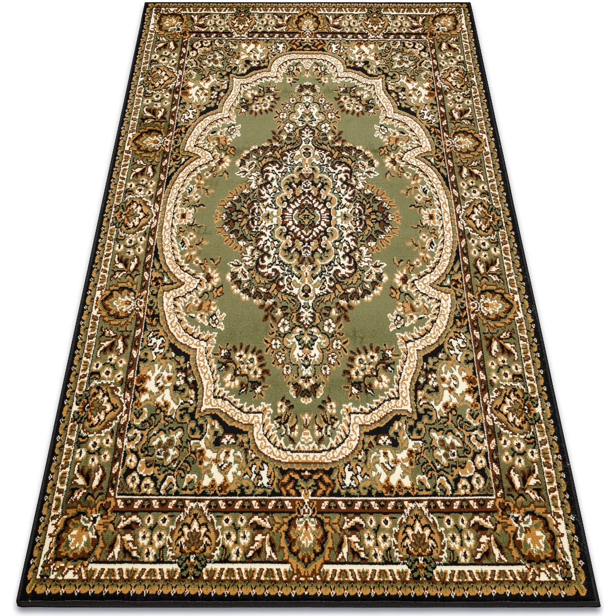 Rugsx  Koberec BCF Morad WIOSNA Klasická ozdoba - 160x220 cm  Zelená