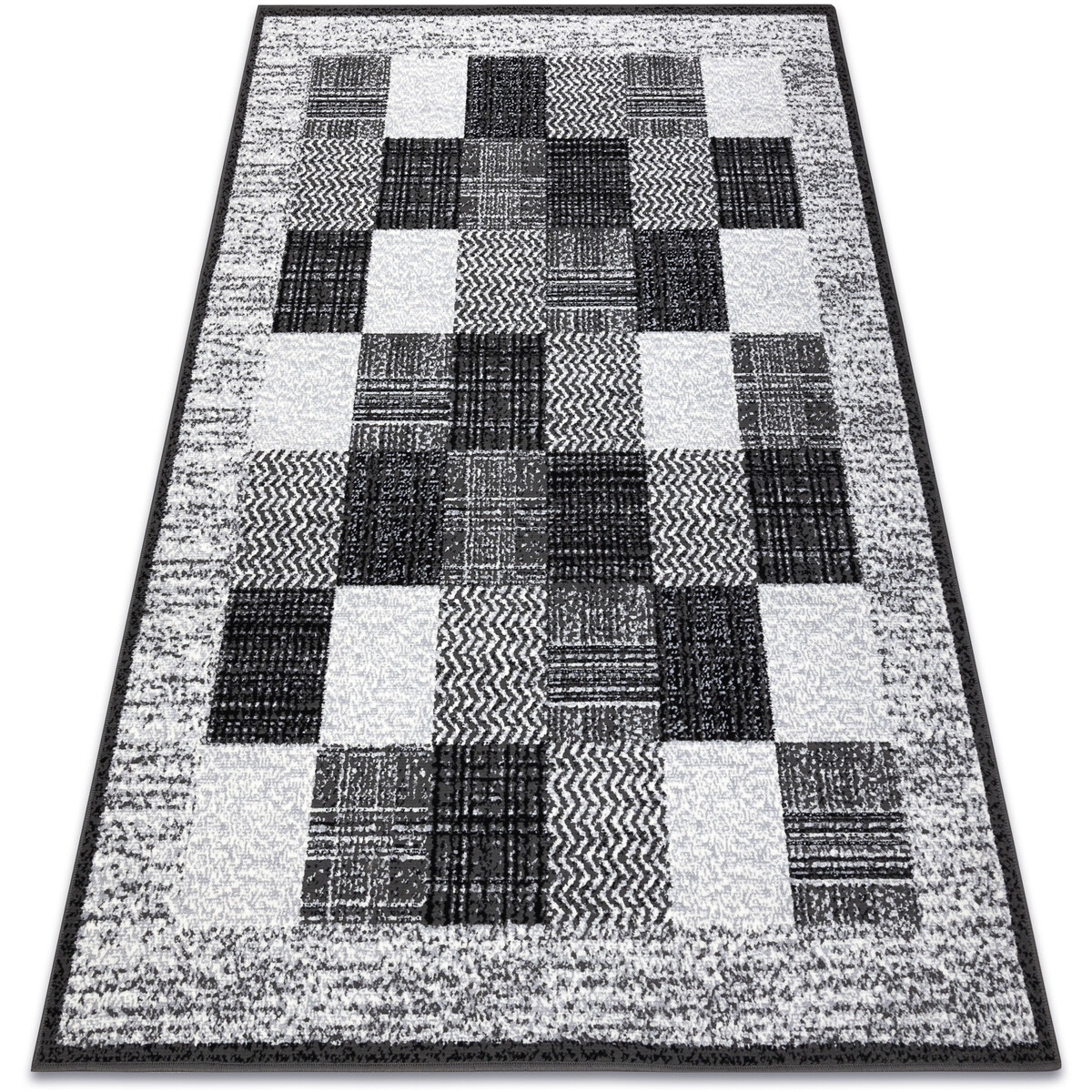 Rugsx  Koberec BCF Morad RAFIA obdélník, geometrický - 300x400 cm  Šedá