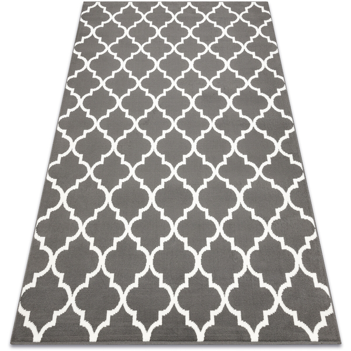 Rugsx  Koberec BCF Morad TRELIS Marocká mřížka - 80x150 cm  Černá