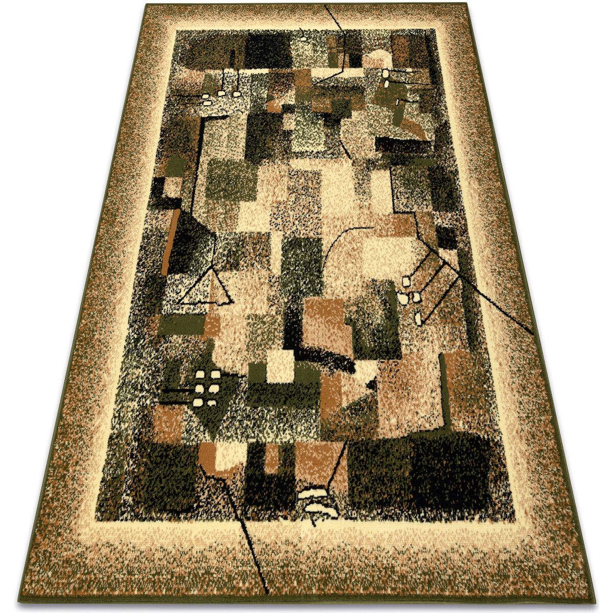 Rugsx  Koberec BCF Morad IMPRESJA klasická - olivově 120x170 cm  Zelená