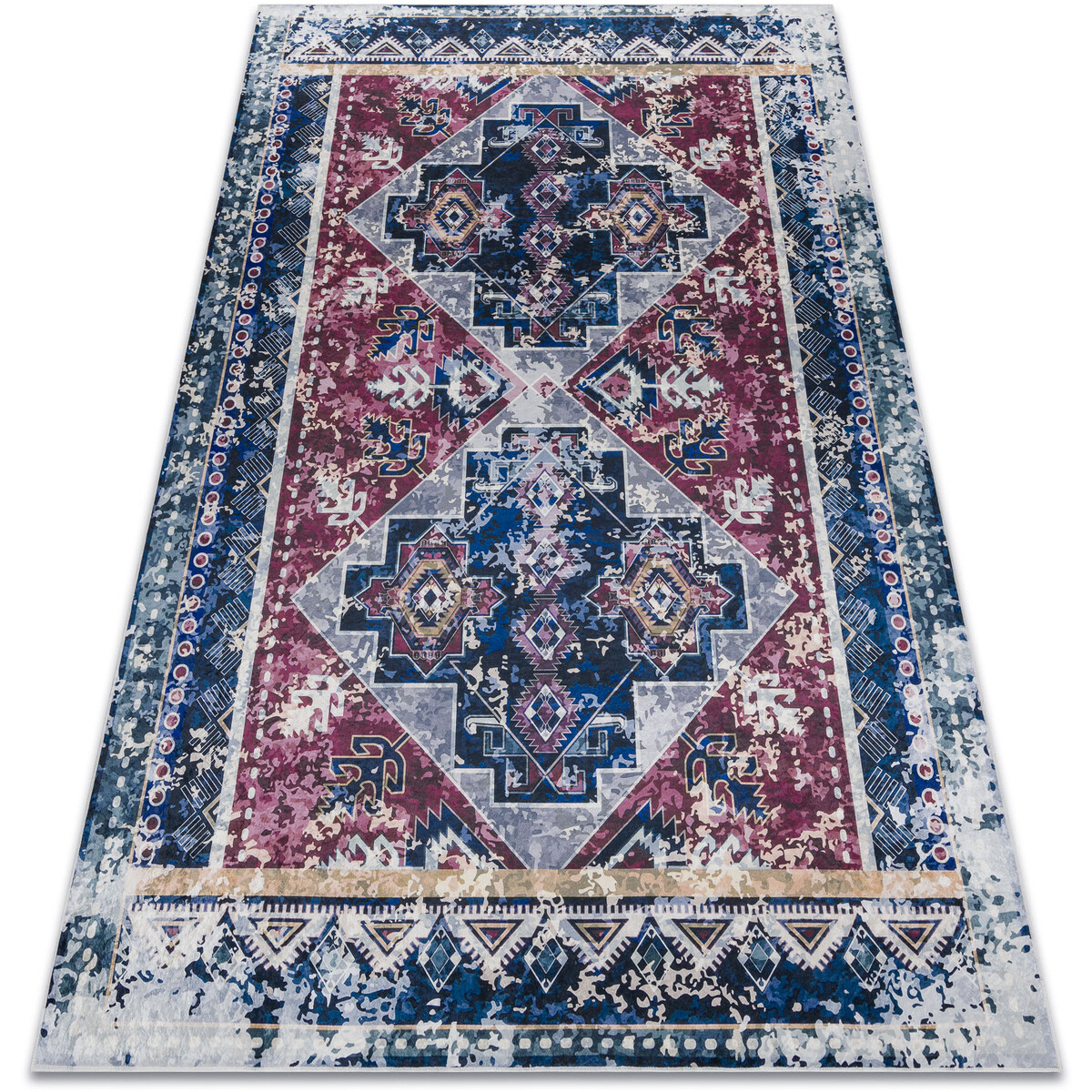 Rugsx  ANDRE mycí kobereček 1136 orientální vintage p 80x150 cm  Červená