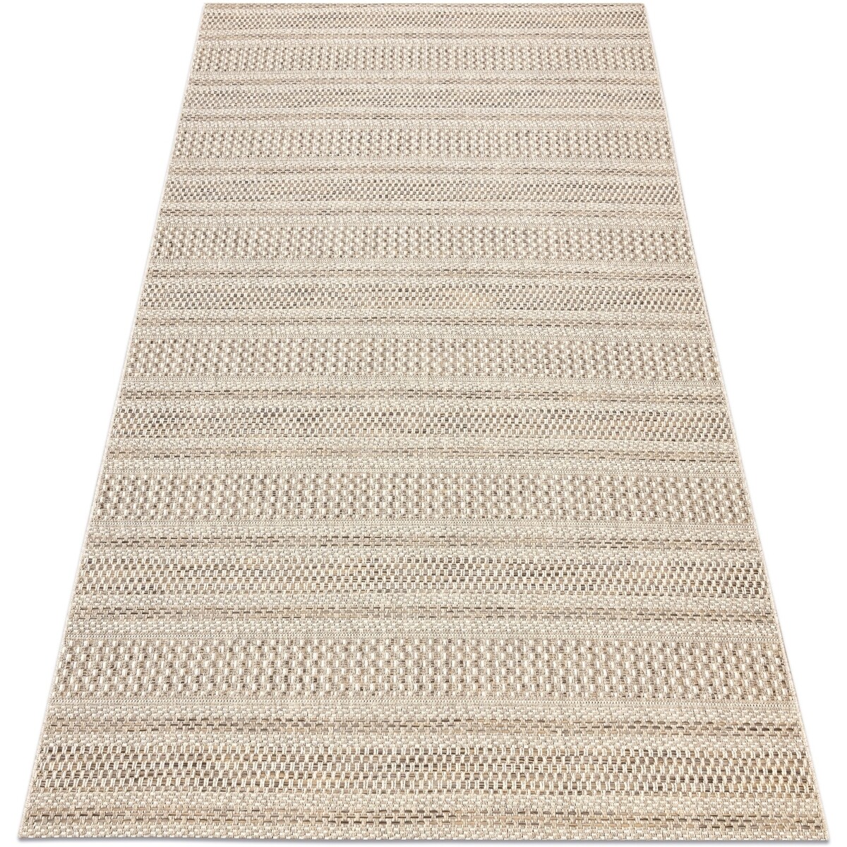 Rugsx  Koberec SISAL BOHO 46209651 Pruhy béžový 160x230 cm  Béžová