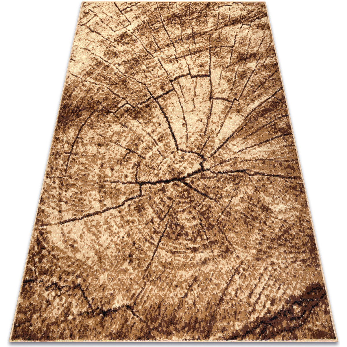 Rugsx  Koberec BCF Morad PIEŃ Pařez stromu - 140x200 cm  Béžová