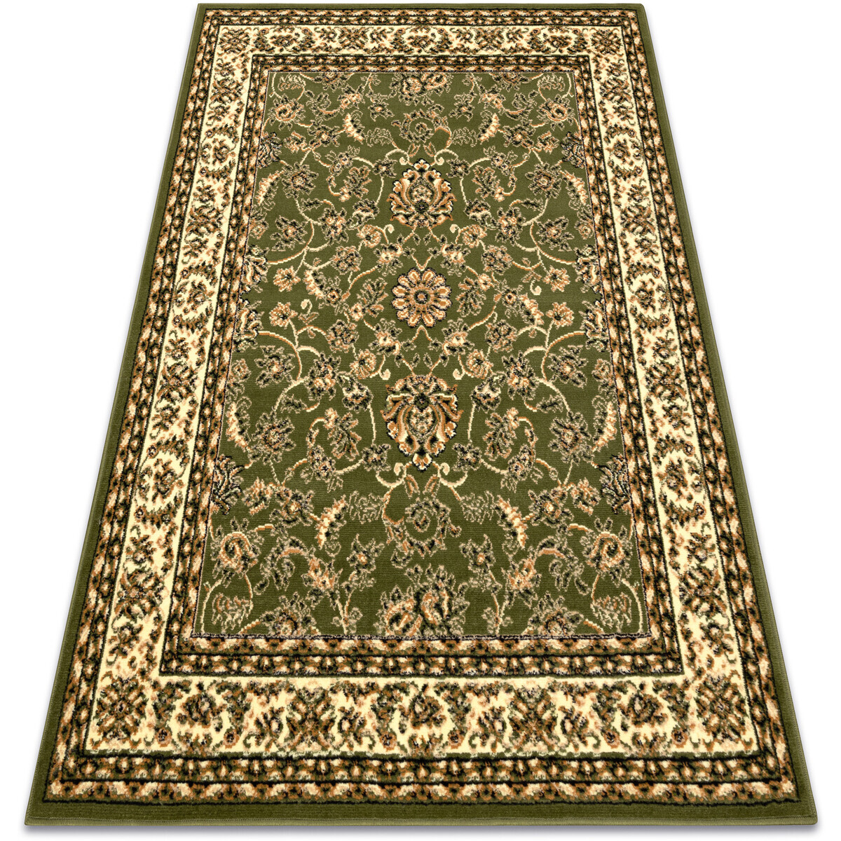 Rugsx  Koberec BCF Morad KLASYK klasická - olivově 160x220 cm  Zelená