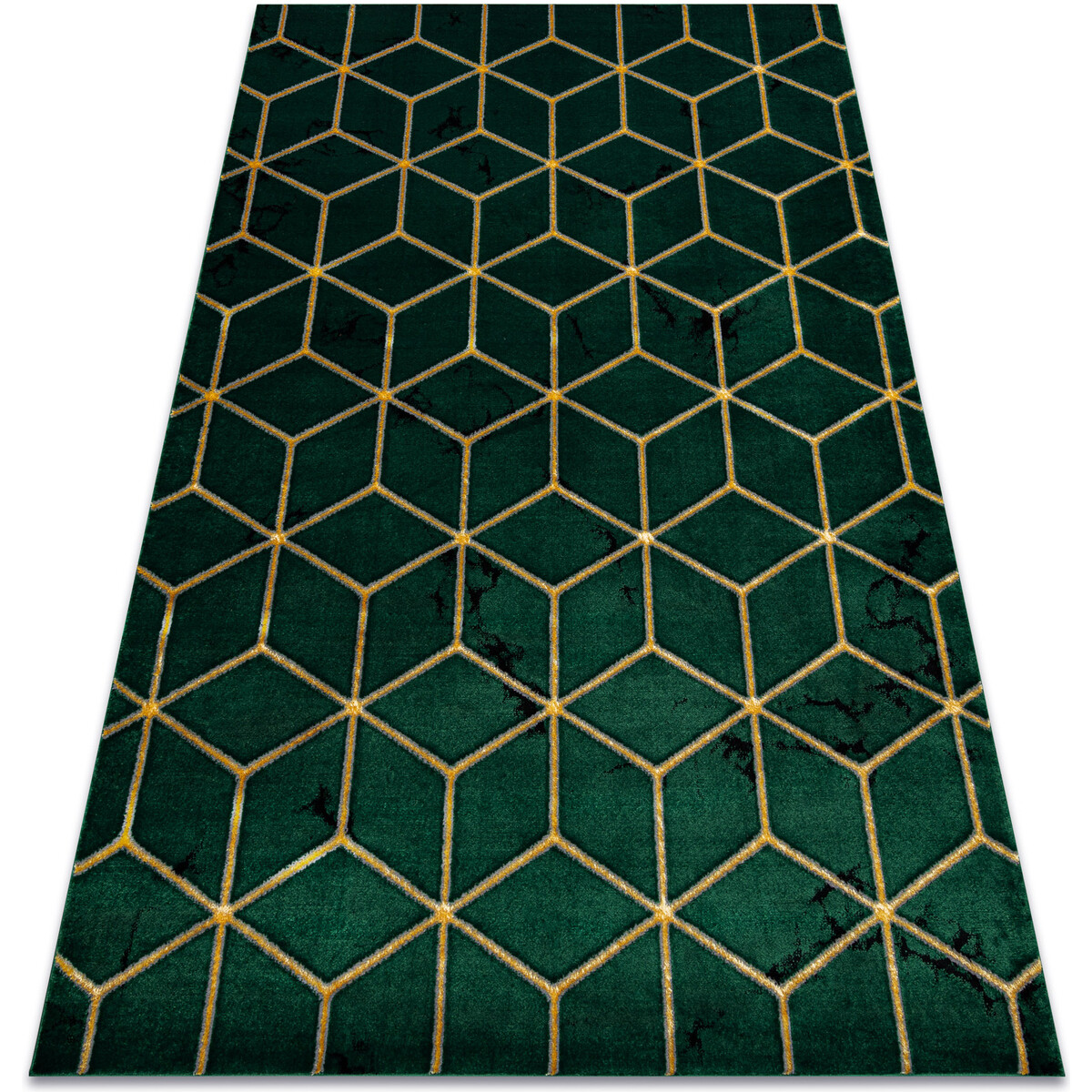 Rugsx  Koberec EMERALD výhradní 1014 glamour, stylový  80x150 cm  Zelená