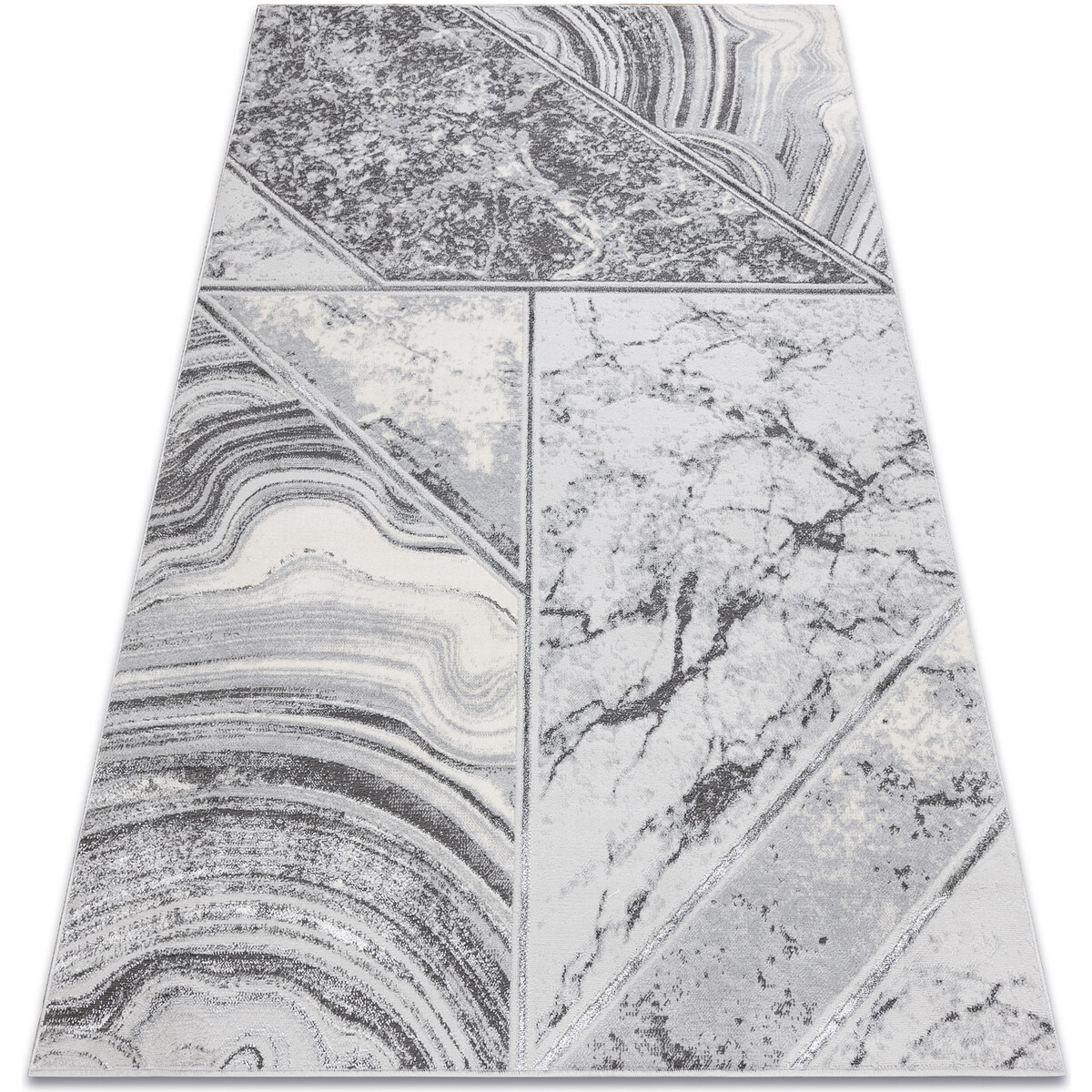 Rugsx  Koberec LIRA HE527 Příroda, strukturální, mode 140x190 cm  Šedá