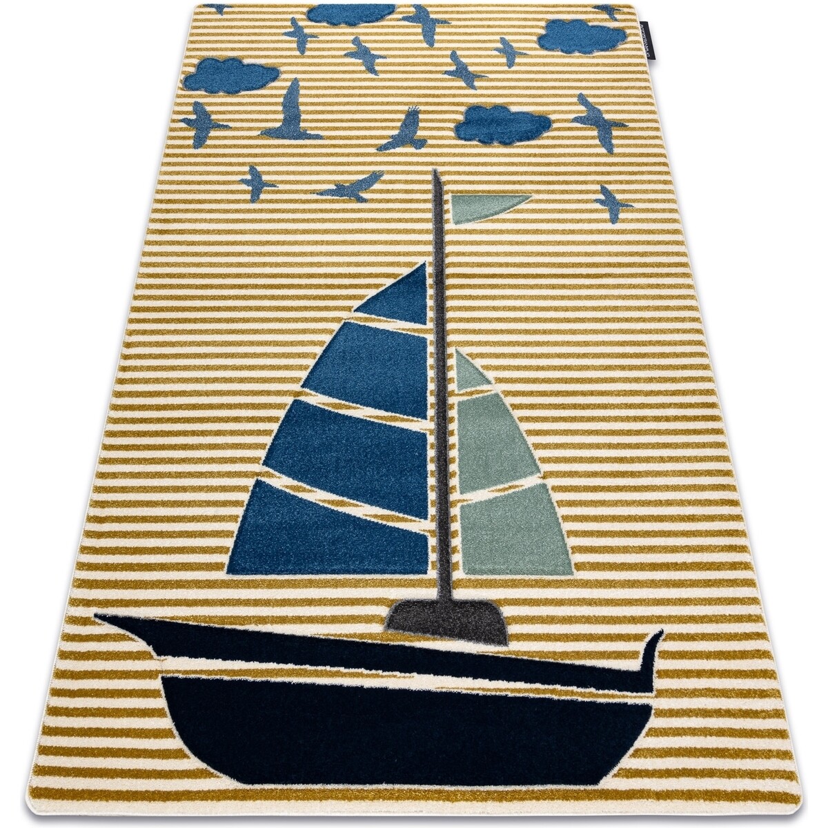 Rugsx  Koberec PETIT PLACHETNICE, LOD'zlatý  240x330 cm  Zlatá