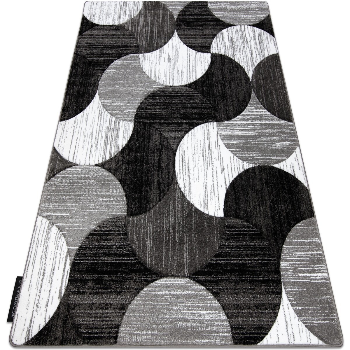 Rugsx  Koberec ALTER Geo mušle šedá 240x330 cm  Šedá