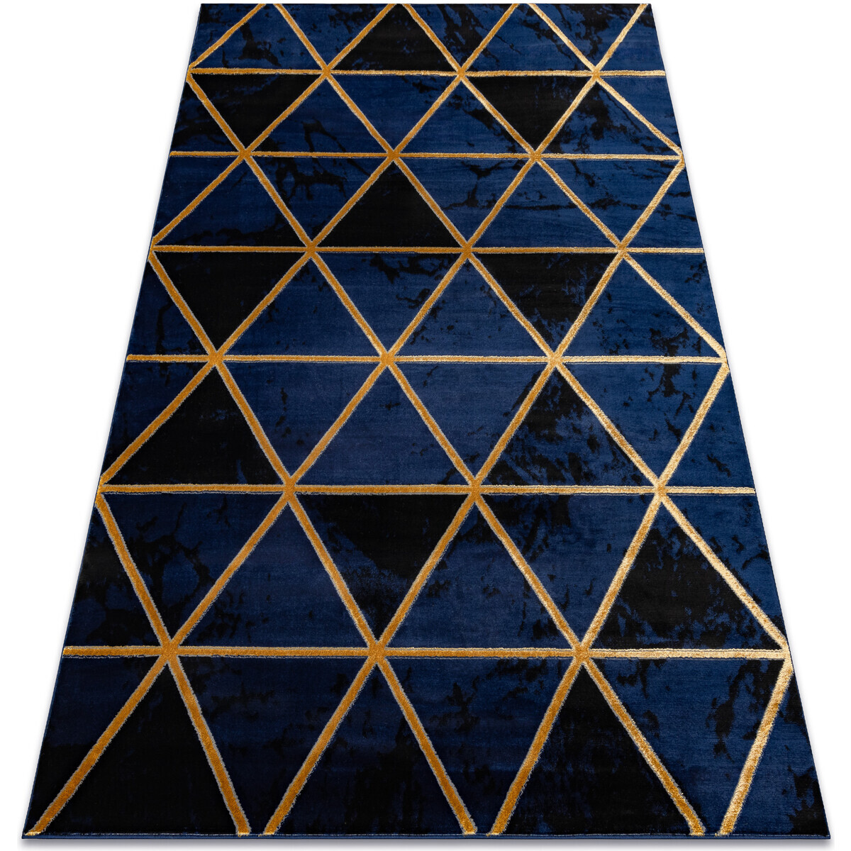 Rugsx  Koberec EMERALD výhradní 1020 glamour, stylový  80x150 cm  Modrá