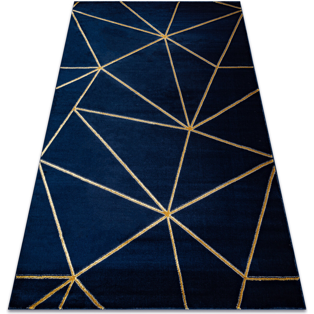 Rugsx  Koberec EMERALD výhradní 1013 glamour, stylový  80x150 cm  Modrá