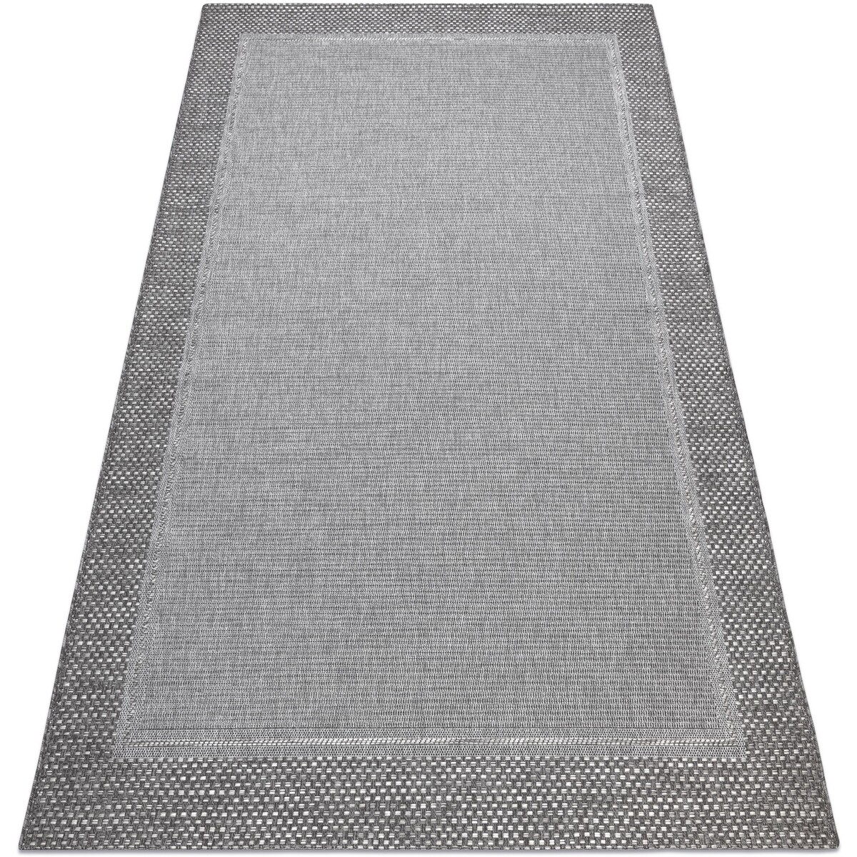 Rugsx  Koberec SISAL BOHO 46201575 vzor rámu šedá 80x150 cm  Šedá